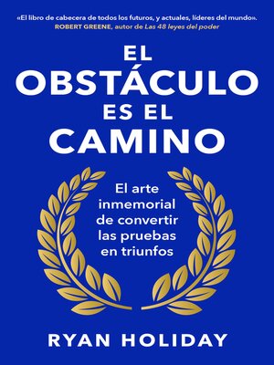 cover image of El obstáculo es el camino